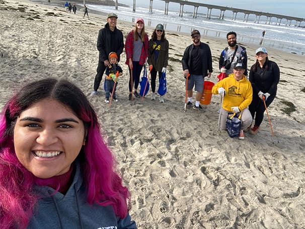 beach cleanup